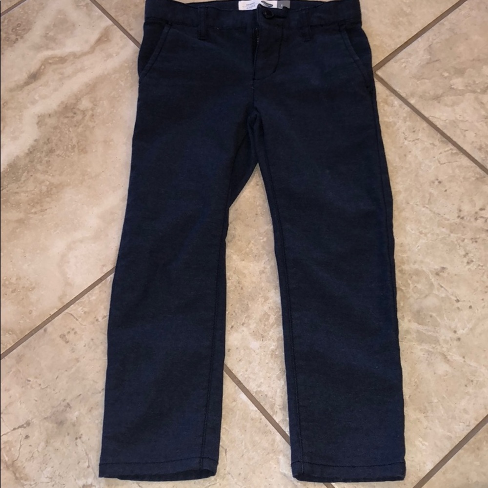 Navy skinny dress pants